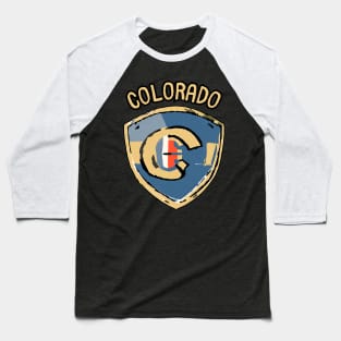 Playing in a Colorado Football Team as an American Football Player Football Fan Baseball T-Shirt